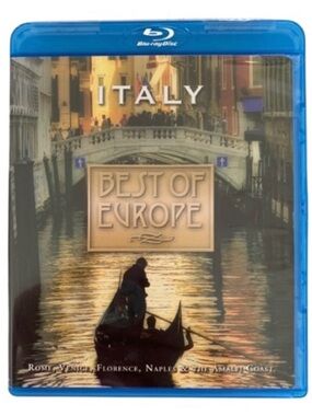 BEST OF EUROPE Italy Blu-ray Rudy Maxa Travel Rome Venice Florence Naples Sealed